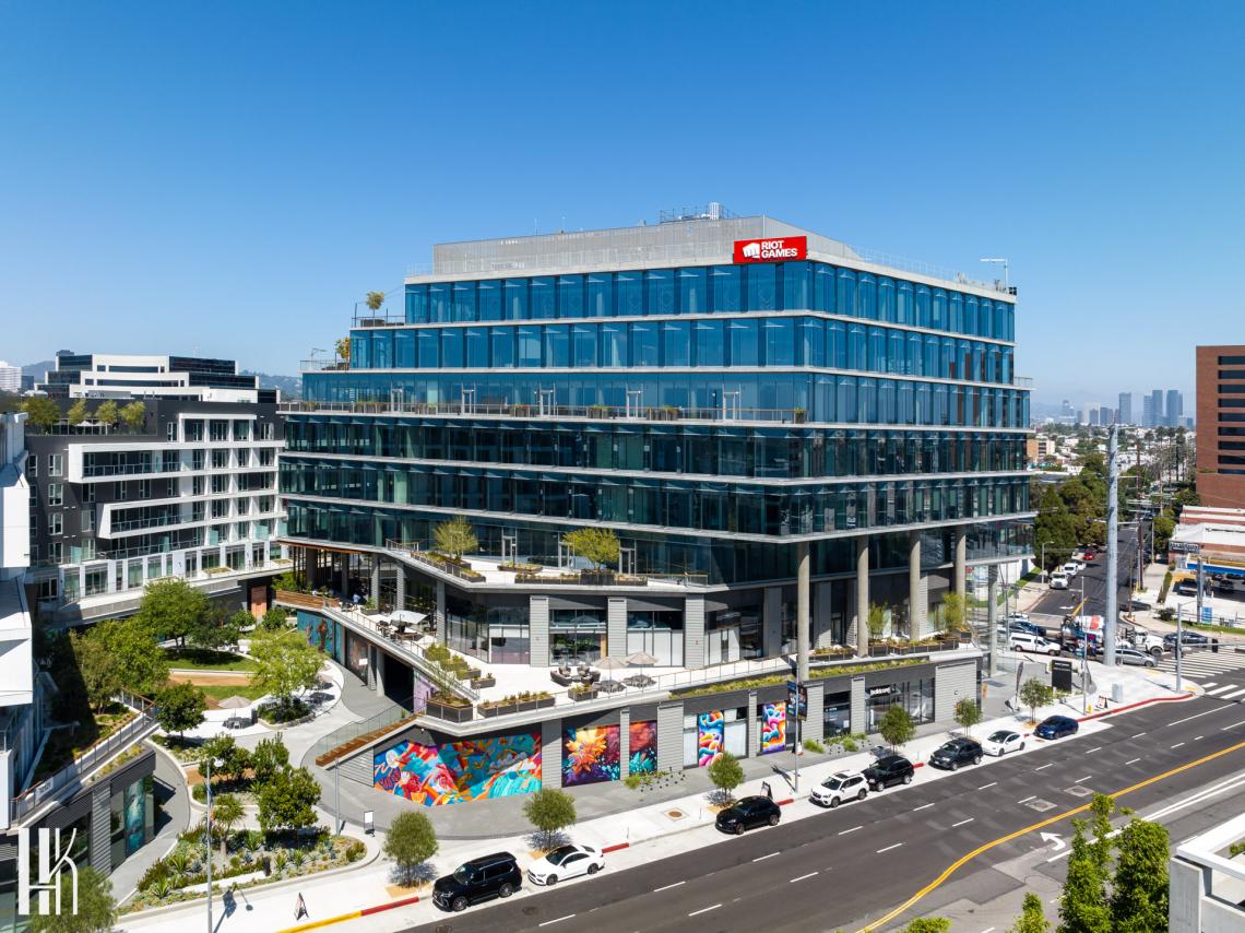 Scoping out the completed West Edge complex at Olympic and Bundy